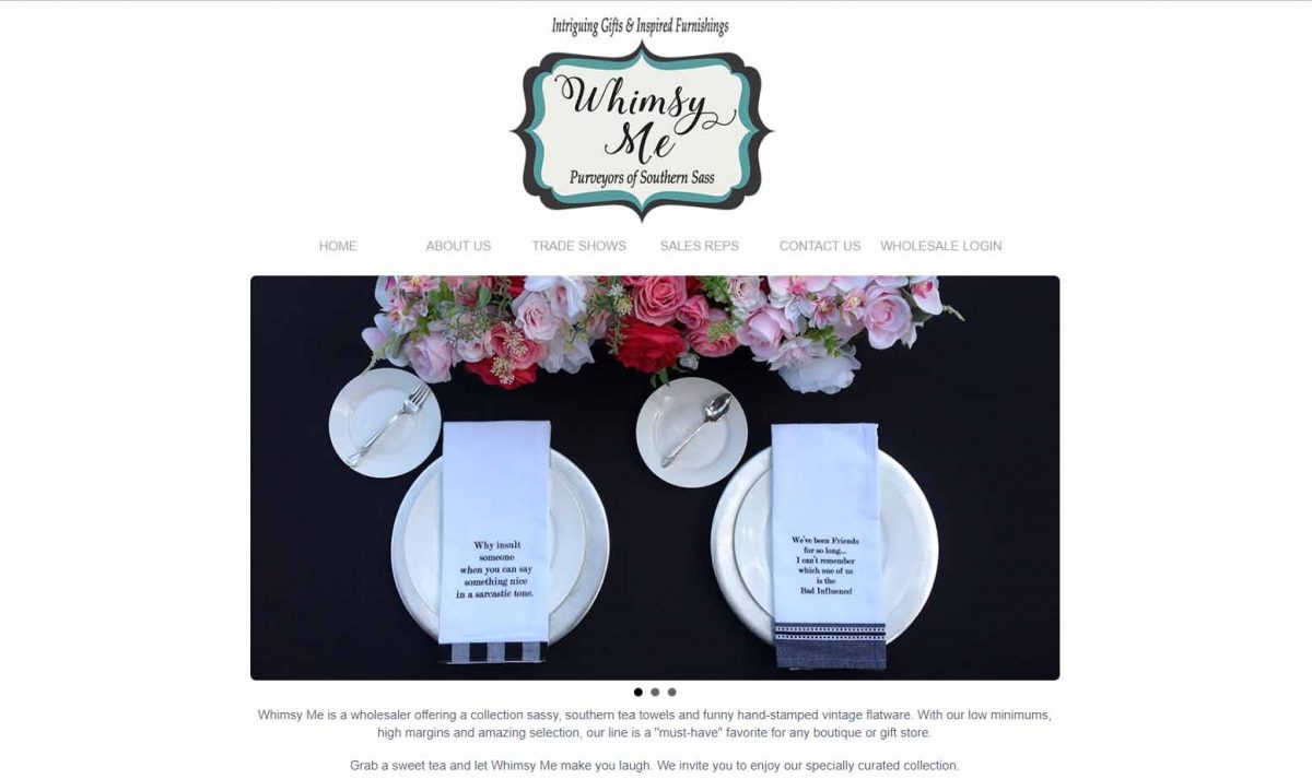 Sassy Towels and Hand-stamped Flatware Offered on New Wholesale Site