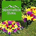 Mountaineer Floral Button