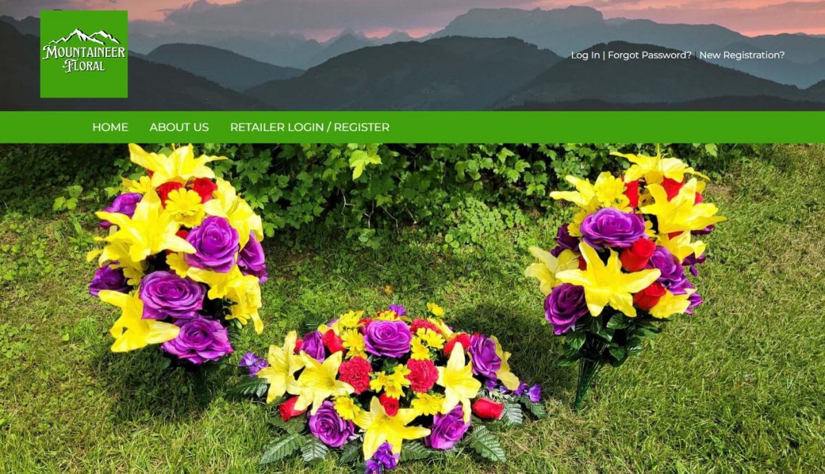 Mountaineer Floral Debuts Wholesale Website