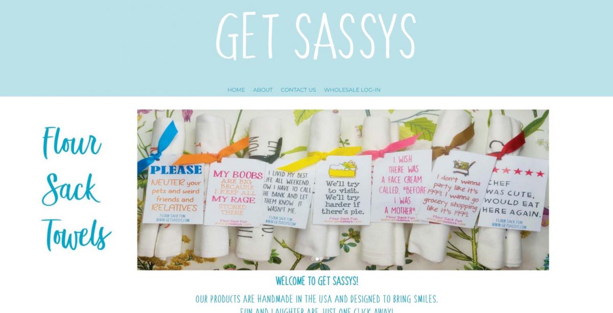 Get Sassys Website Gets Facelift